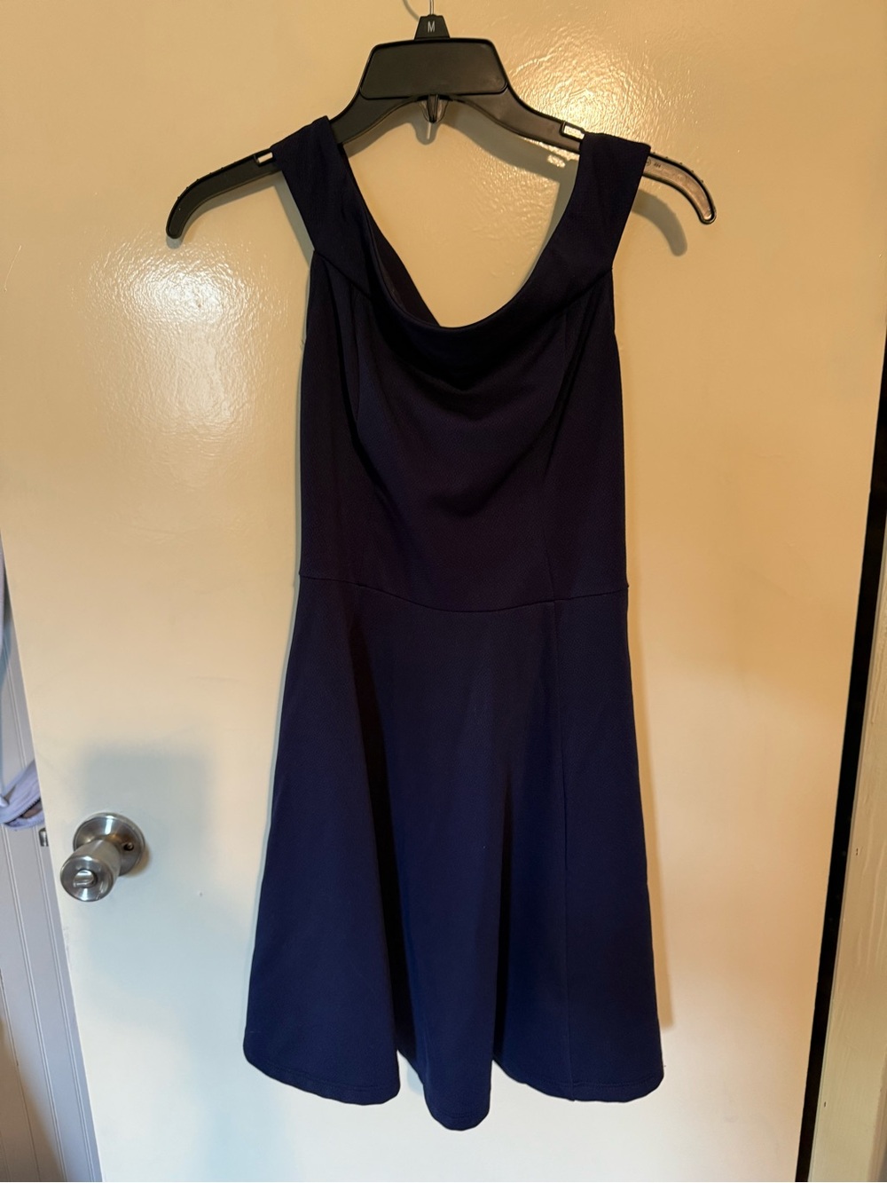 ECI Classic Navy Sleeveless A-Line Dress size XS
